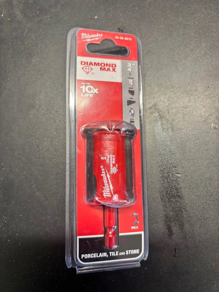 Milwaukee Diamond Max 3/4" Hole Saw