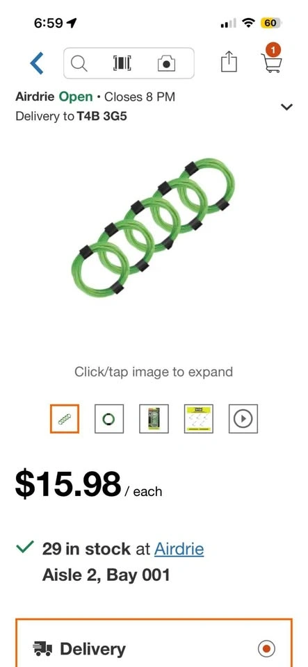 Ryobi .080" Pre-Cut String Trimmer Line (5-Pack) - photo 2