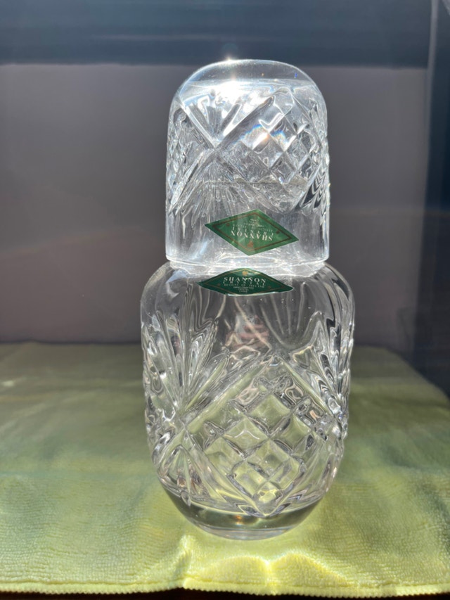 New Shannon Dublin Crystal Night Carafe