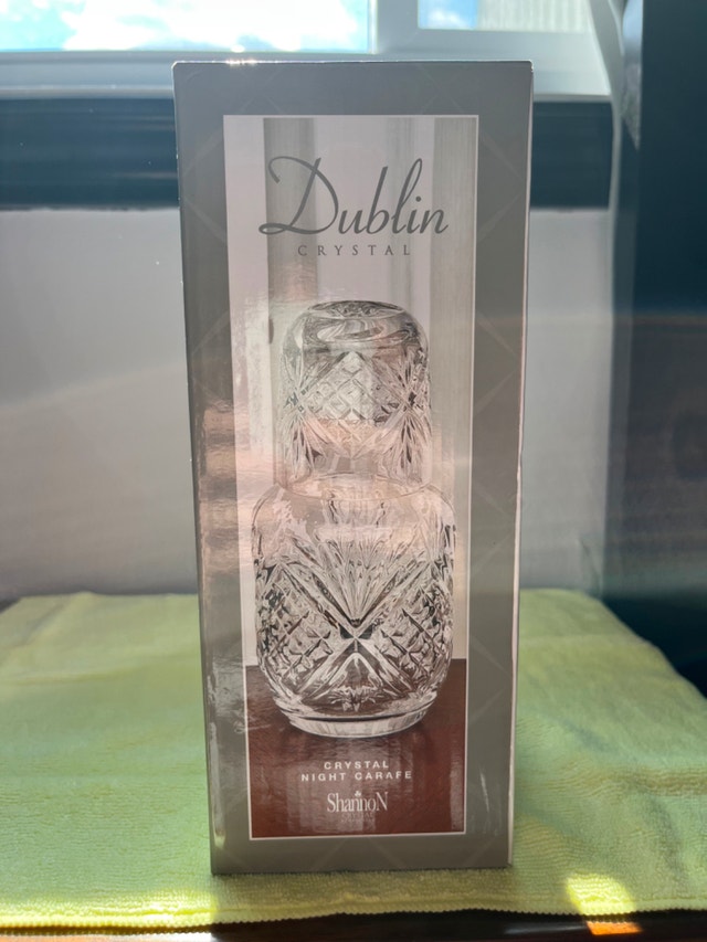 New Shannon Dublin Crystal Night Carafe - photo 3