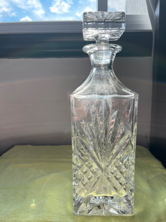 Godinger Square Crystal Decanter