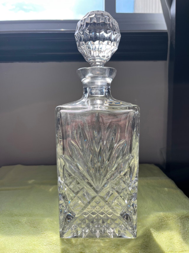Vintage Bohemia Square Crystal Decanter