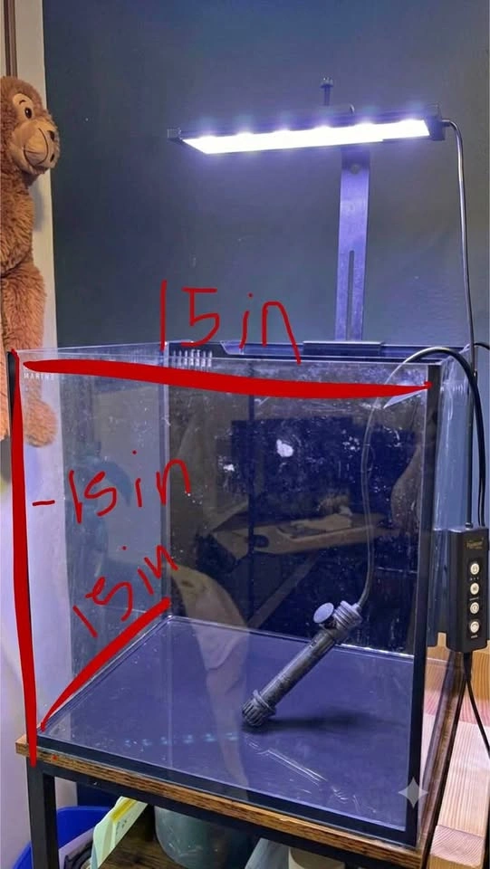 Innovative Marine 15 Gallon All-In-One Aquarium + Light & Heater