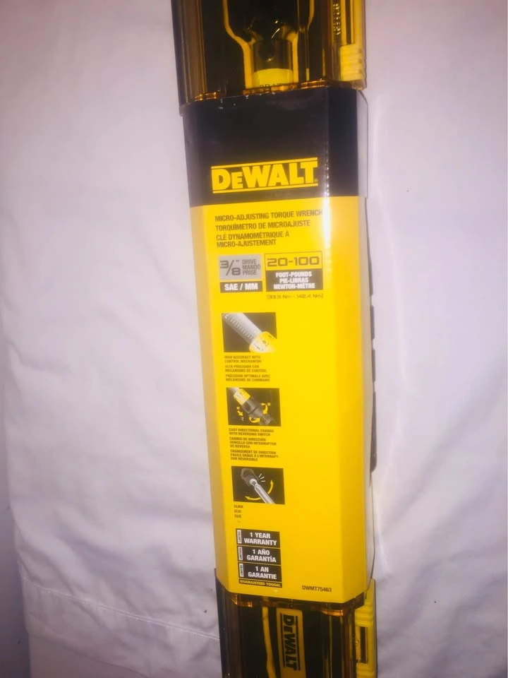 DEWALT 1/2-inch Micrometer Torque Wrench - photo 4