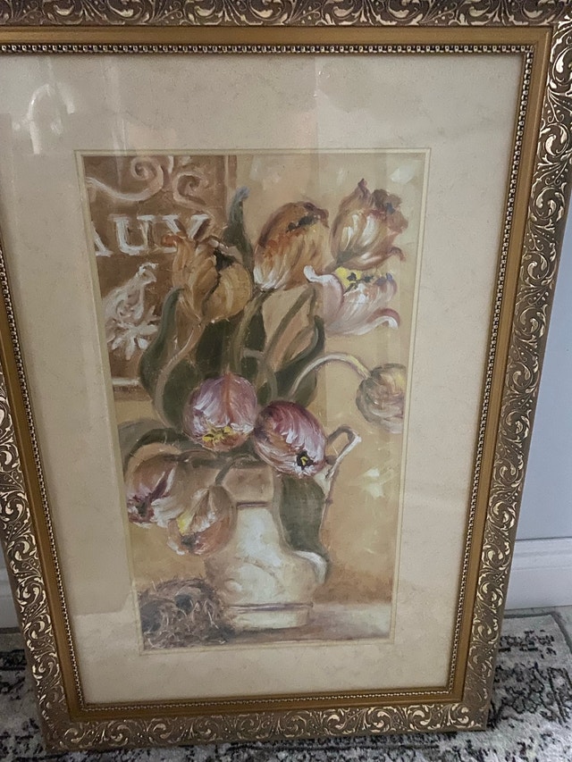 Framed Floral Prints
