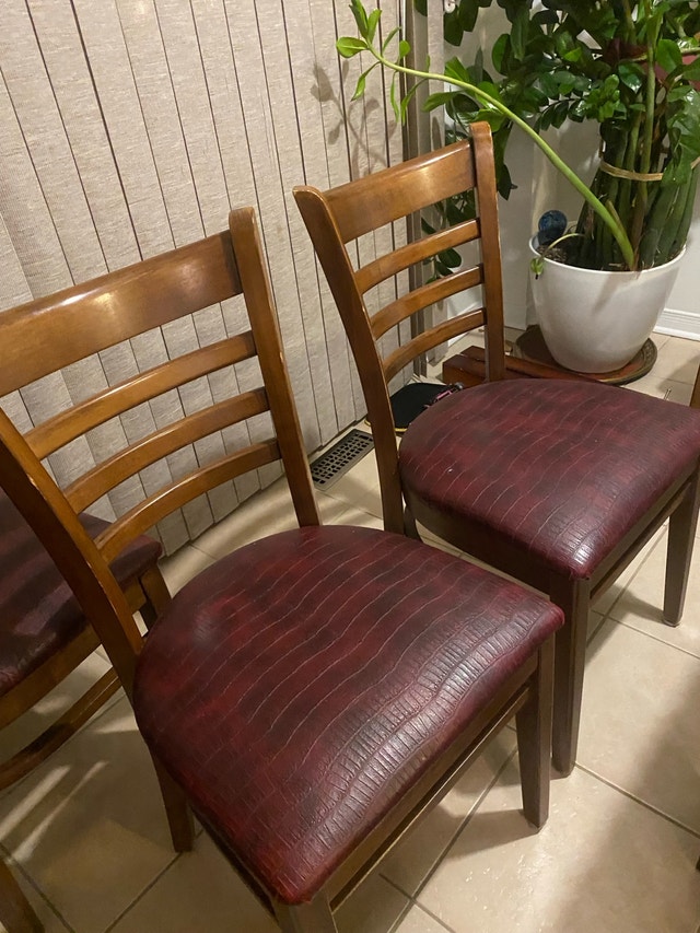 Dining Chairs 6 ( each $35) - photo 3