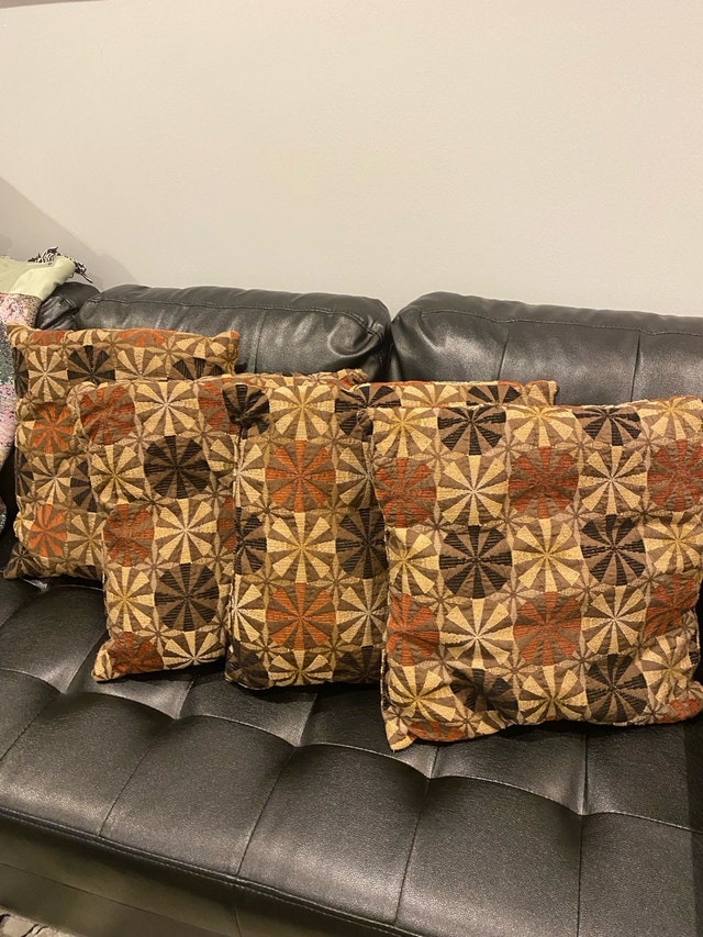 Four Throw Pillows