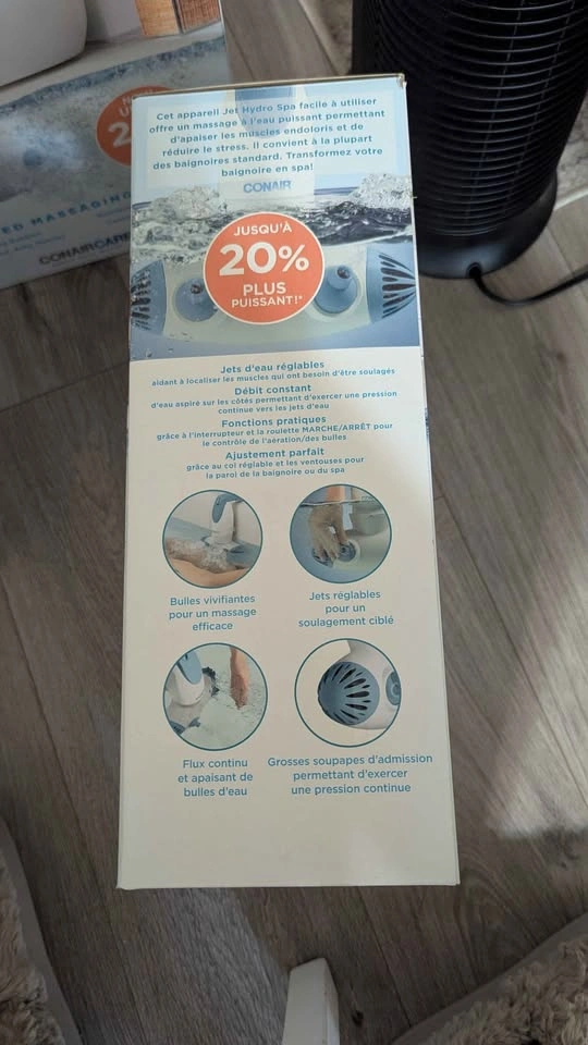 Brand New Conair Jet Hydro Spa - photo 2