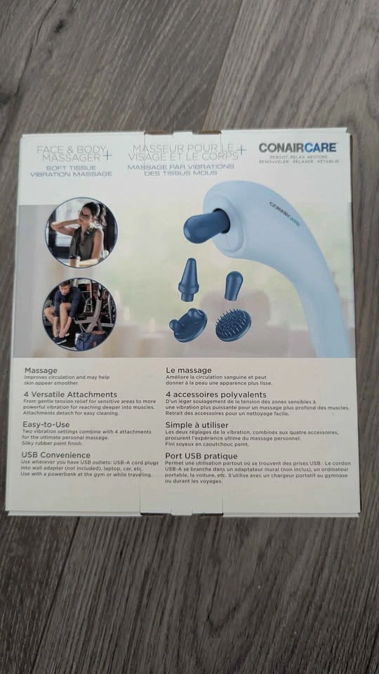 Brand New Conair Face and Body Massager - photo 2