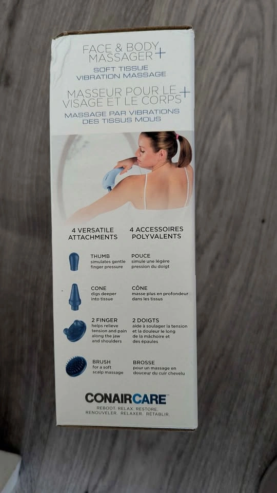 Brand New Conair Face and Body Massager - photo 3