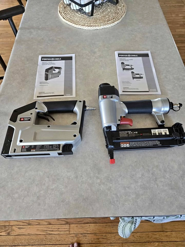 Porter Cable Pneumatic Brad nailer and Stapler