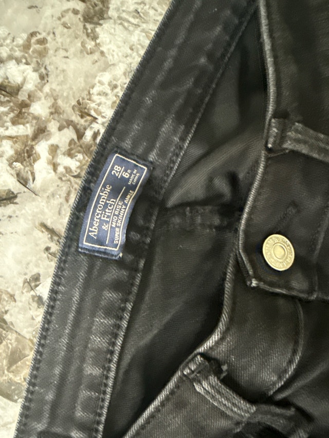 Abercrombie & Fitch Mid Rise Super Skinny Ankle Jeans - photo 2