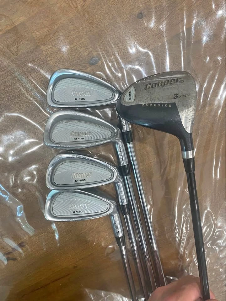 Cooper D-420 Oversize Iron Set + 3 Wood - Right Handed