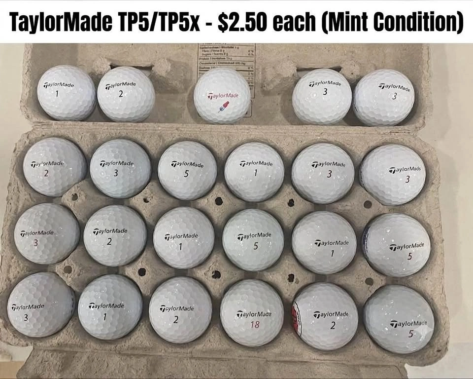 Premium Tour Golf Balls: Pro V1, TP5, Chrome Soft, Srixon