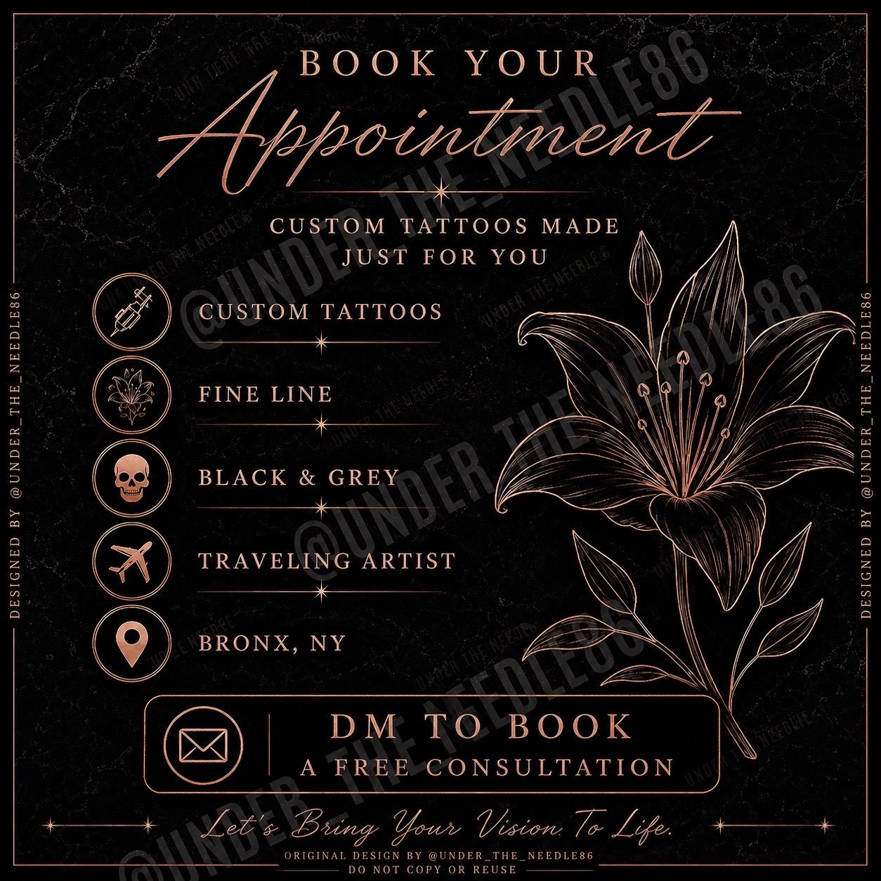 UNDER THE NEEDLE — $50 TATTOOS! 🖊️ - photo 3