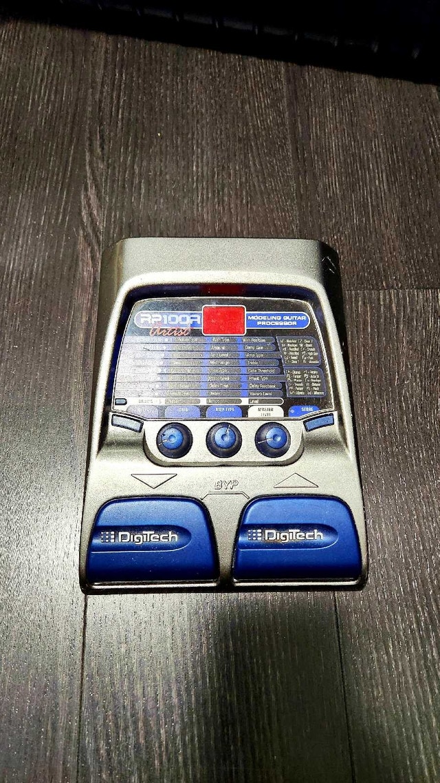 DigiTech RP100A Modeling Guitar Processor
