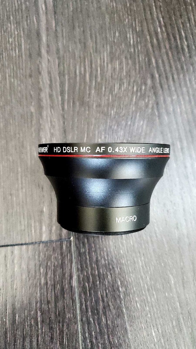 Neewer 0.43X Wide Angle Lens with Macro