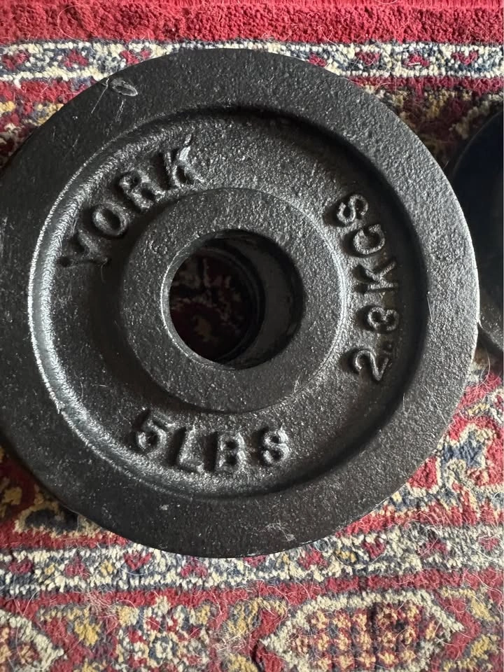 York plates and curl bar - photo 2