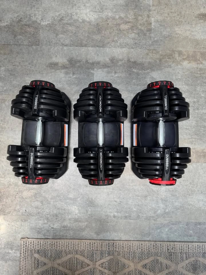 Adjustable dumbbells 0-90lbs - photo 2