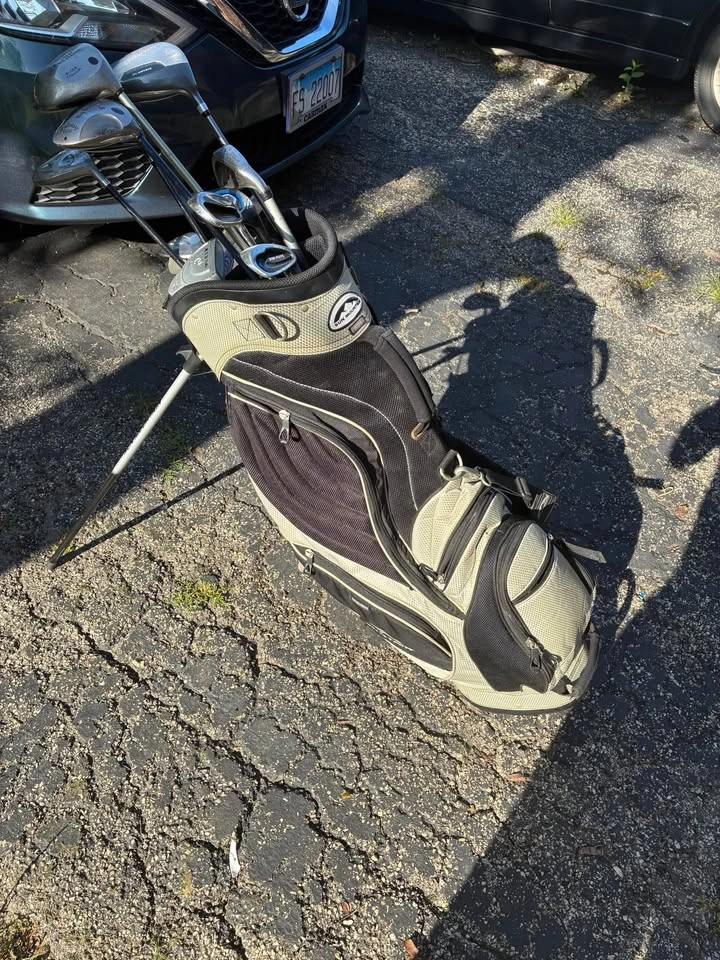 Sun Mountain Standing golf bag with various golf clubs - photo 5