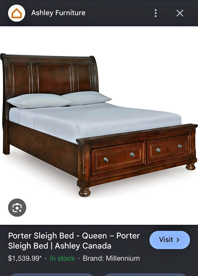 Ashley Furniture Porter Sleigh Bed - Queen