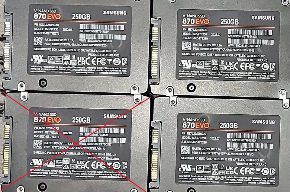 Samsung 870 EVO 250GB SSD