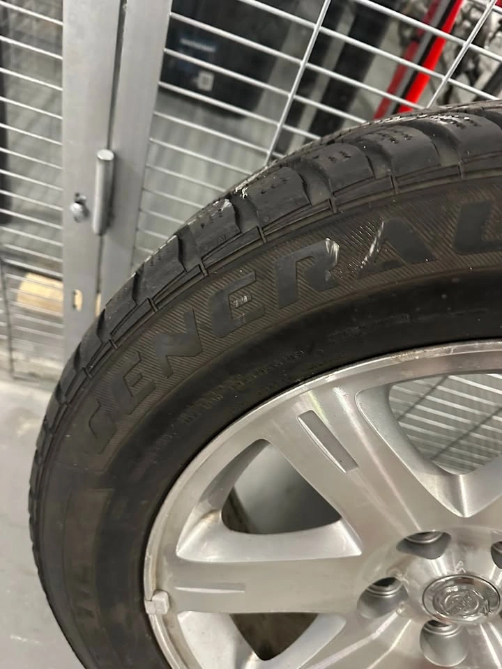 17" Chrysler Rims with winter tires mounted - photo 3