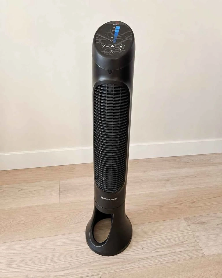 Honeywell QuietSet Tower Fan - Oscillating with Timer