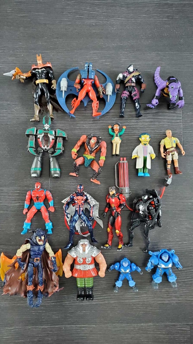 Vintage Action Figure Collection
