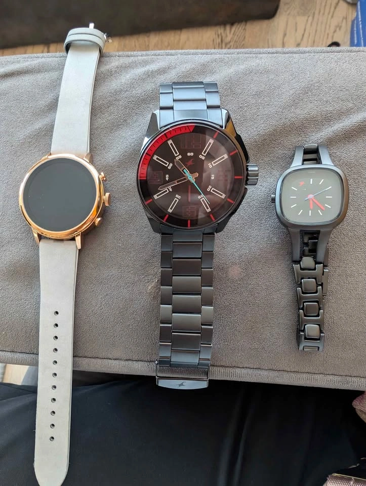Fossil Gen 5 Smartwatch and Fastrack Analog Watches