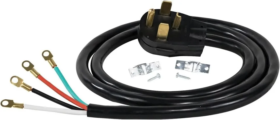 Certified Appliance 30-Amp Power Cord, 4 Prong Dryer Cord thumbnail