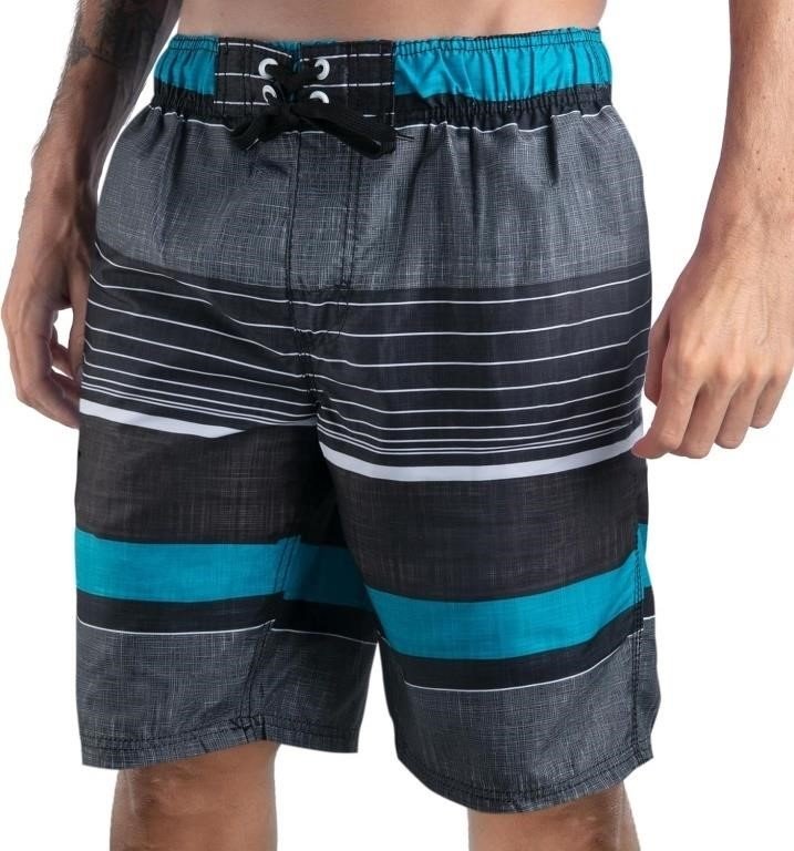 Men's Standard Barracuda Swim Trunks Waist SIZE 32-38 - photo 3