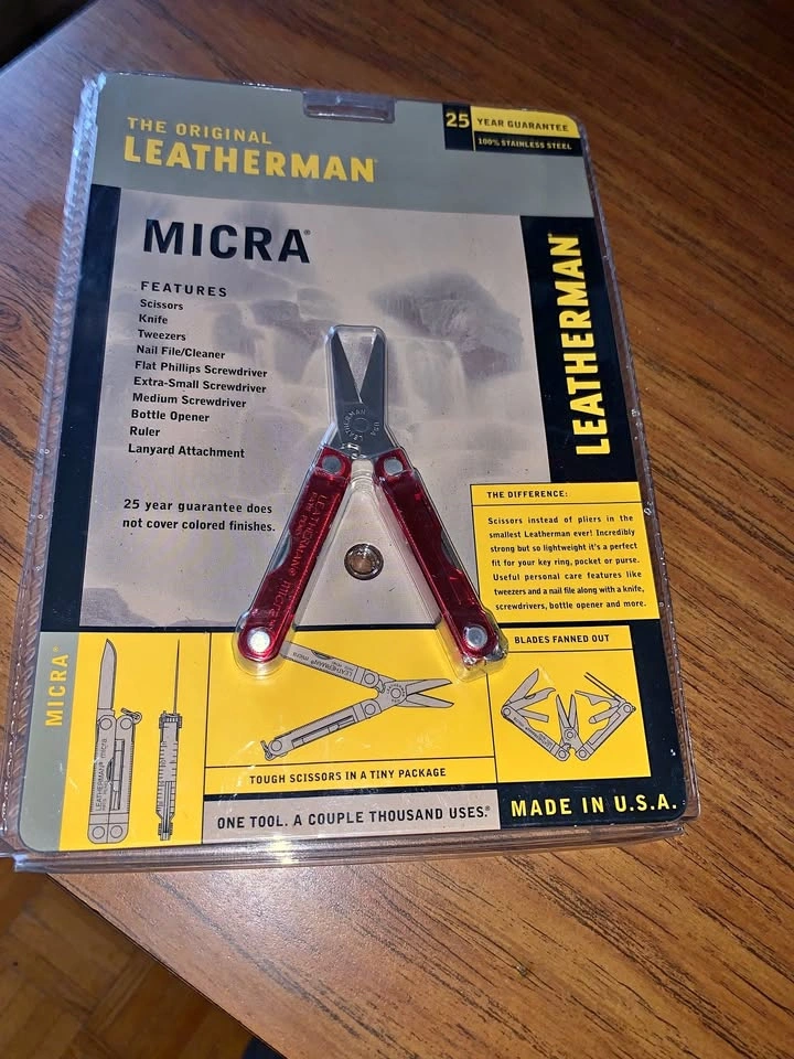 LEATHERMAN MICRA RED
