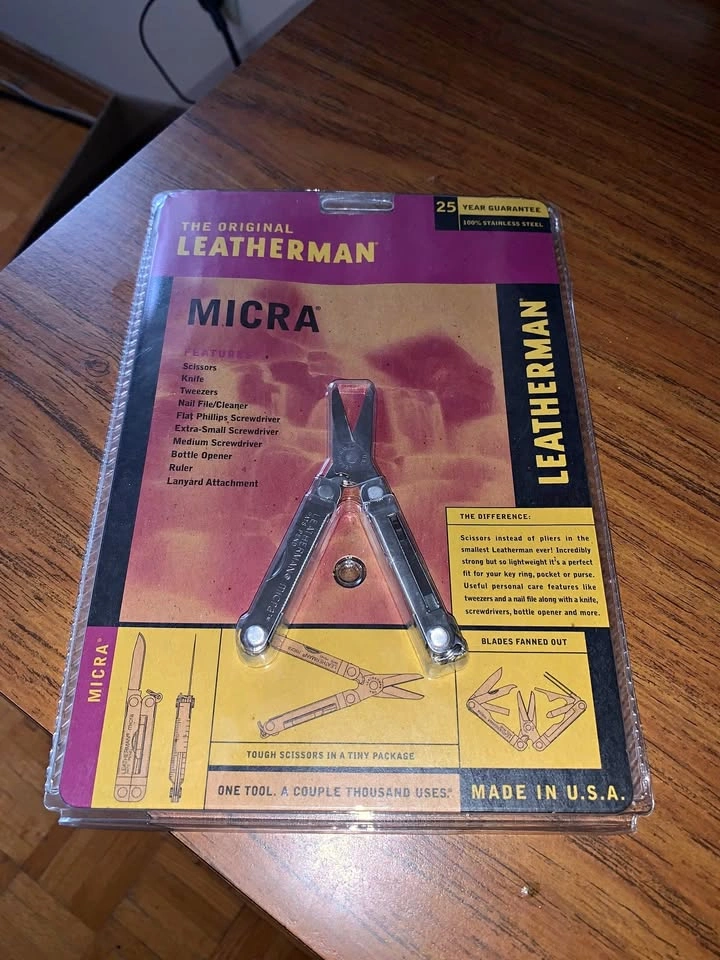 LEATHERMAN MICRA STAINLESS BLISTER