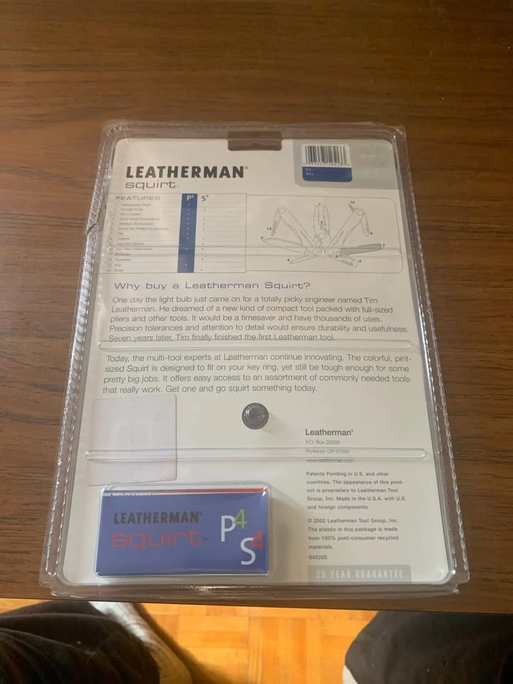 Leatherman Squirt P4 Multi-Tool Blue - photo 4