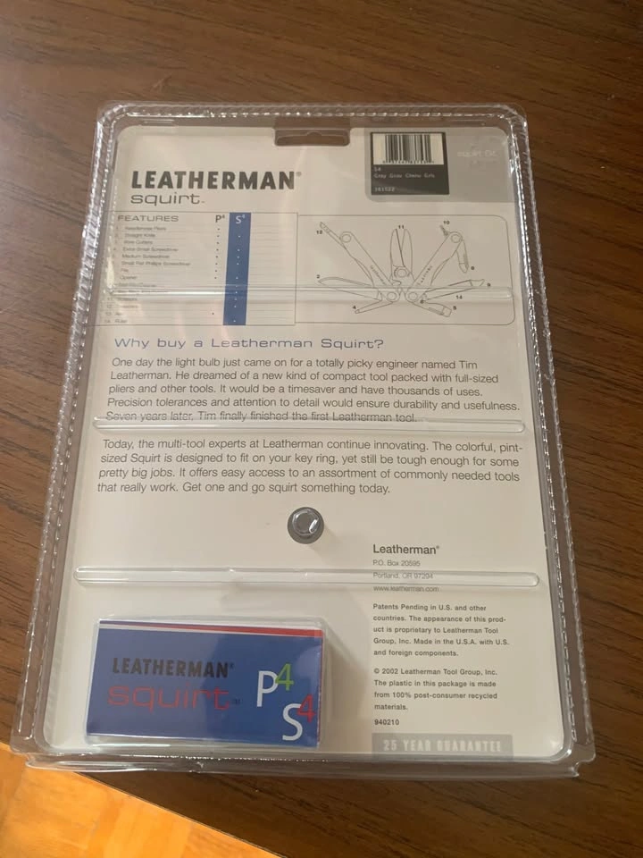 Leatherman Squirt S4 Multi-Tool Grey - photo 2