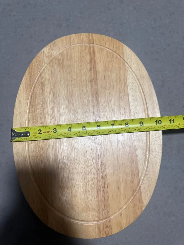 Wooden Cheese Board Set with 3 Stainless Steel Knives - photo 3