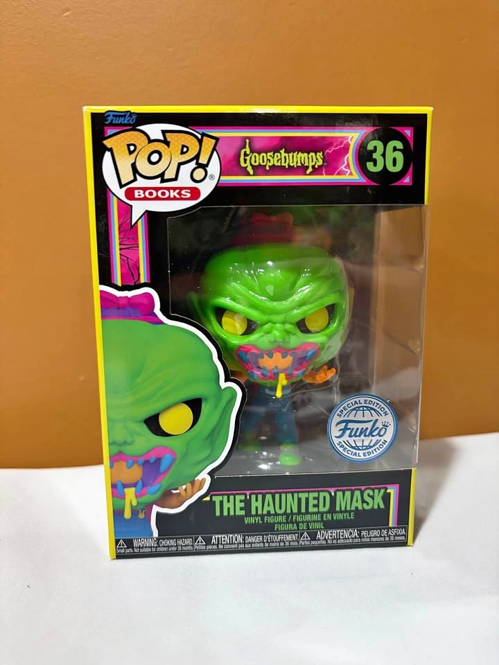 The Haunted Mask (Blacklight) Funko Pop! #36 - Goosebumps