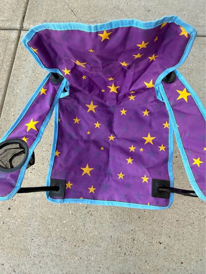 Coleman Kids' Folding Camping Chair with Stars - photo 2