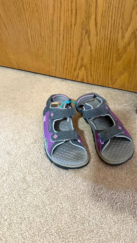 Columbia Purple and Grey Sport Sandals