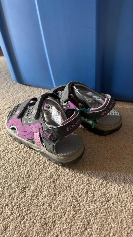 Columbia Purple and Grey Sport Sandals - photo 3