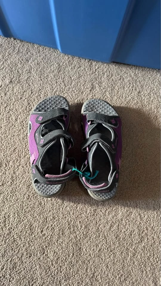 Columbia Purple and Grey Sport Sandals - photo 4