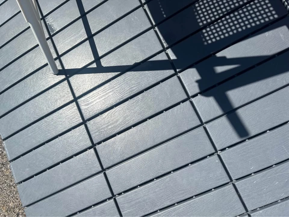 (can deliver) IKEA RUNNEN Deck Tiles – Dark Grey - photo 4
