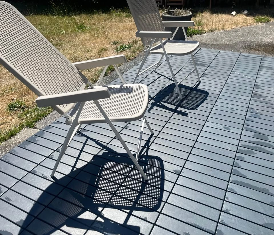 (can deliver) IKEA RUNNEN Deck Tiles – Dark Grey - photo 5