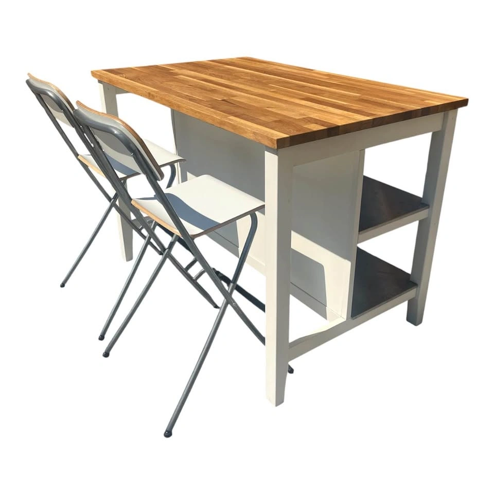 (can deliver) IKEA STENSTORP Kitchen Island - White - photo 3