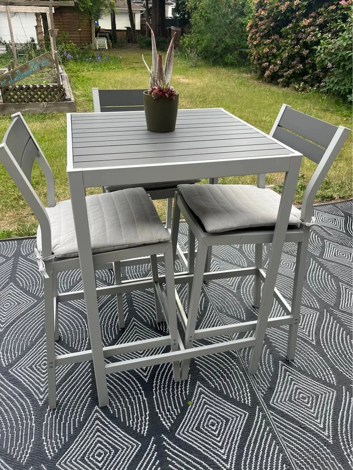 IKEA SJÄLLAND Bar Patio Set + 3 Cushions - photo 3