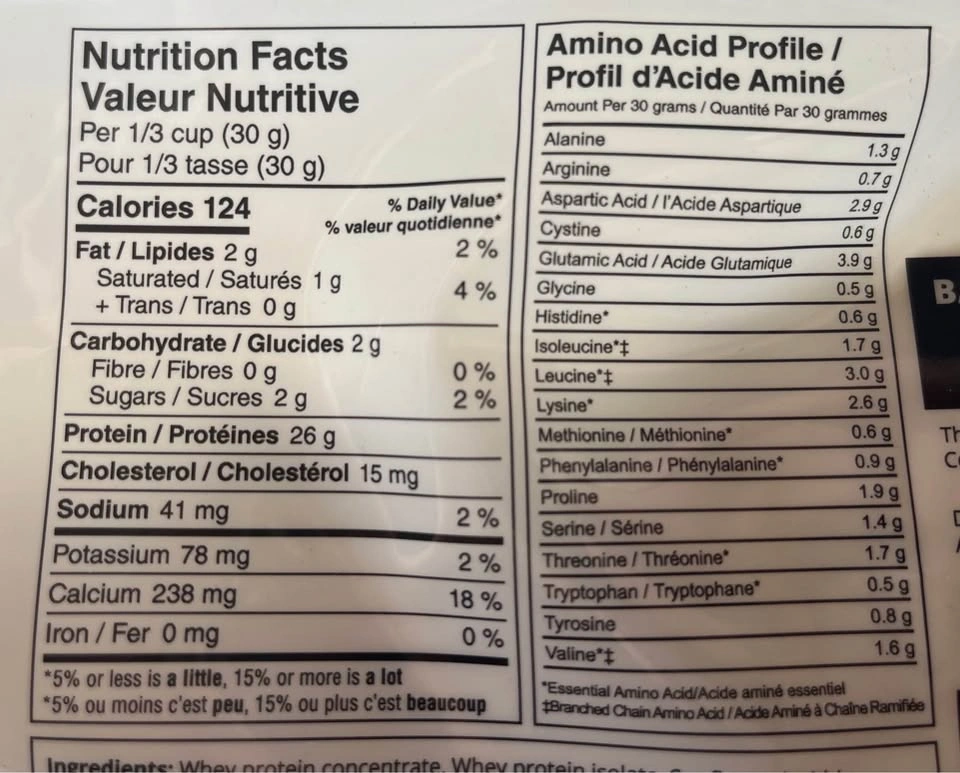 Canadian Protein Premium Whey Protein Blend — 2kg - photo 3
