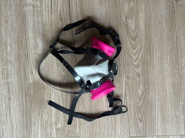 WORKHORSE Dual Cartridge Half Mask P100 Asbestos & Lead Respirat - photo 2