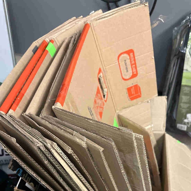 Moving boxes