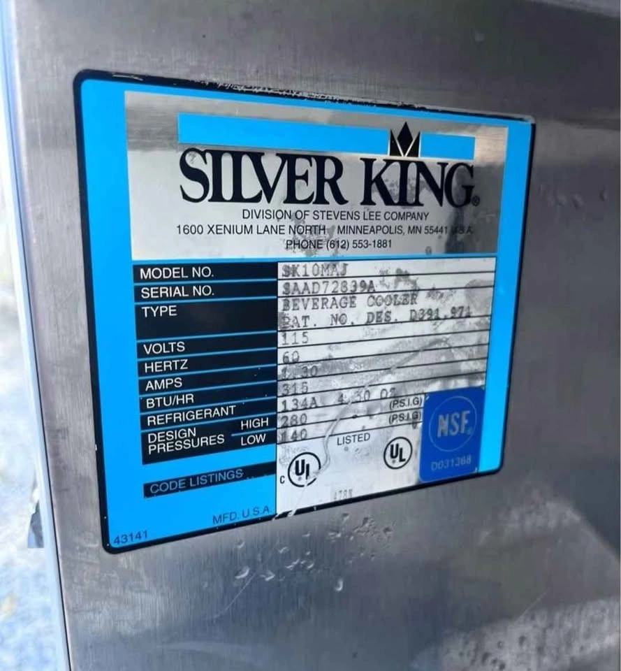 Silver King SK10MAJ Commercial Milk Dispenser - photo 3